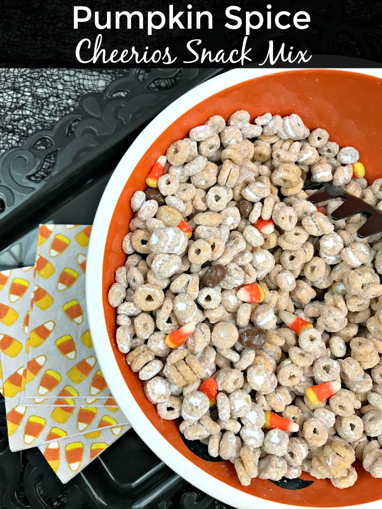 Pumpkin Spice Cheerios Snack Mix - Desperately Seeking Gina